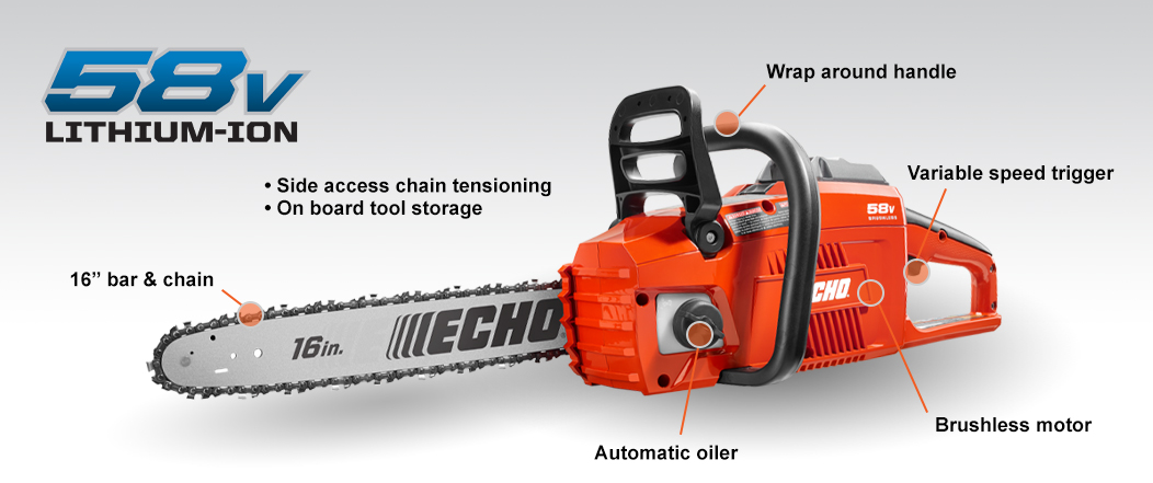 Echo CCS-58V chainsaw