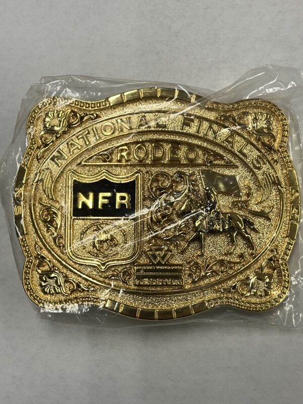 2024 Hesston NFR Gold buckle