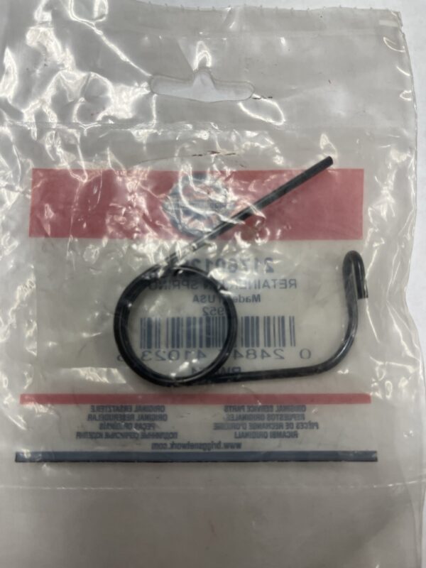 2176012SM - Simplicity Retainer, pin spring