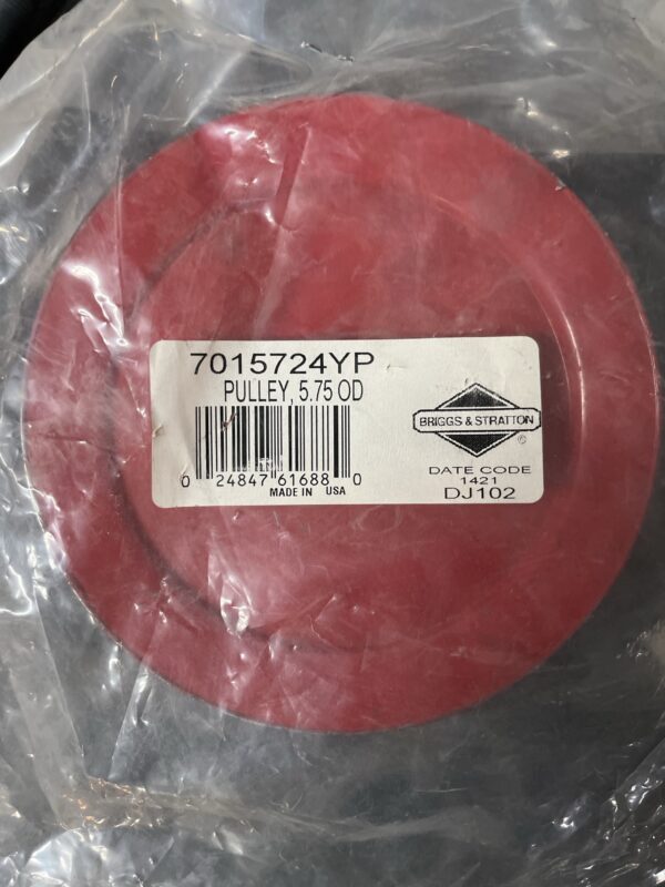 7015724YP - Simplicity Pulley 5.75 OD