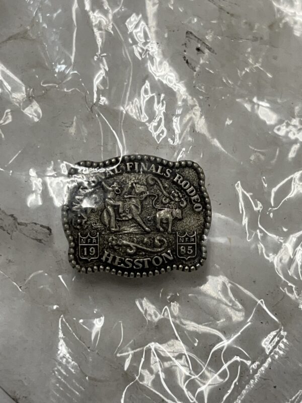 1985 Hesston NFR Hat Pin