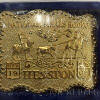 1987 Hesston NFR Gold Buckle