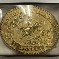 1988 Hesston NFR Gold Buckle
