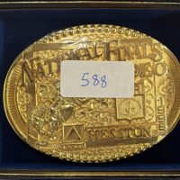 1998 Hesston NFR Adult Gold Buckle
