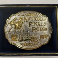 1997 Hesston NFR Gold/Silver Buckle