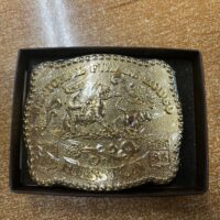 1985 Hesston NFR Gold Buckle