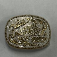 1990 Hesston NFR Youth Gold/Silver Buckle