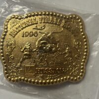 1996 Hesston NFR Gold Buckle