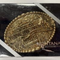 2008 Hesston NFR Adult Silver Buckle