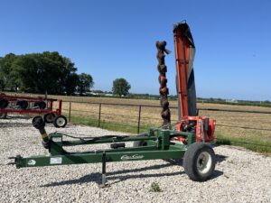Kubota DM2032 disc mower and Caddy